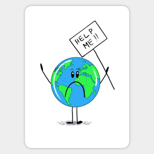 Help The Planet Sticker